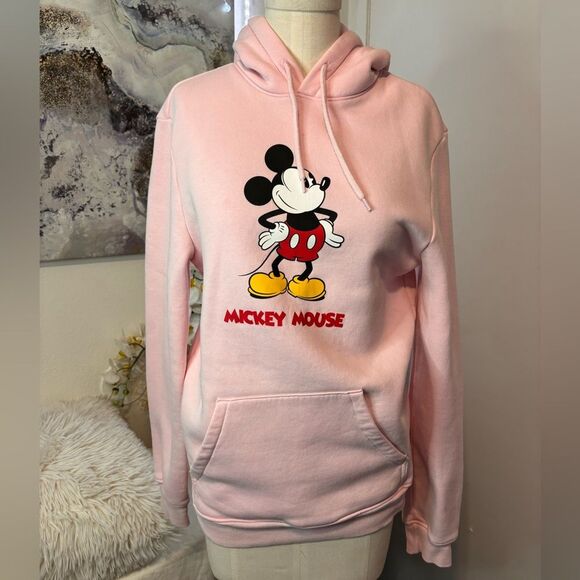 PRINTED HOODIE LIGHT PINK/MICKEY MOUSE - Picture 5 of 9